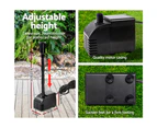 Gardeon Solar Pond Pump with 2 Panels 7.2FT