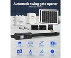 LockMaster Swing Gate Opener Automatic Solar Power 20W 600KG