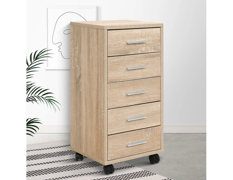 Artiss Filing Cabinet 5 Drawer Office Storage Organiser