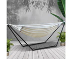 Gardeon Hammock Bed with Stand Outdoor Camping Hammocks Steel Frame