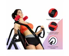 Everfit Inversion Table Gravity Exercise Inverter Back Stretcher Home Gym Black