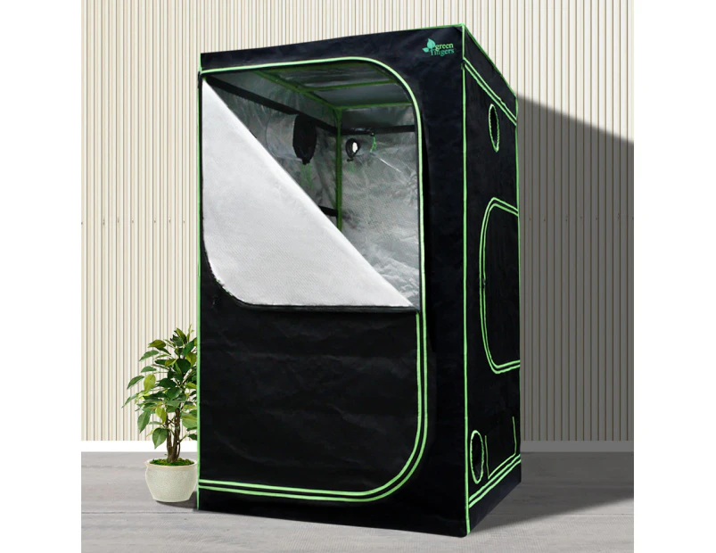 Green Fingers Grow Tent 90x90x180CM Hydroponics Kit Indoor Plant Room System