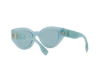 Burberry 0BE4390 408680 Azure Sunglasses Full Rim Oval Shape Plastic Frame w/Lens 47mm