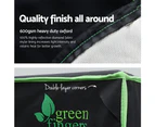 Green Fingers Grow Tent 100x100x200CM Hydroponics Kit Indoor Plant Room System