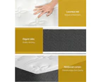 Giselle Bedding 18cm Mattress Medium Soft w/Pillows Single