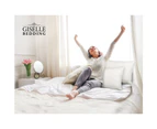 Giselle Bedding Memory Foam Pillow 19cm Thick Twin Pack