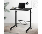 Artiss Laptop Desk Table Adjustable 60CM Black