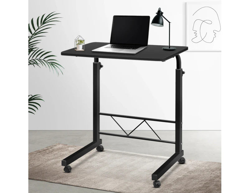 Artiss Laptop Desk Table Adjustable 60CM Black