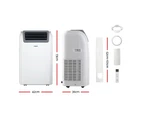 Devanti Portable Air Conditioner WiFi 12000BTU