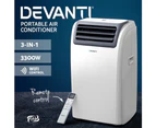 Devanti Portable Air Conditioner WiFi 12000BTU