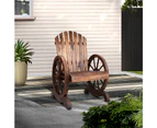 Gardeon Outdoor Wagon Chairs Wooden Patio Furniture Indoor Garden Lounge