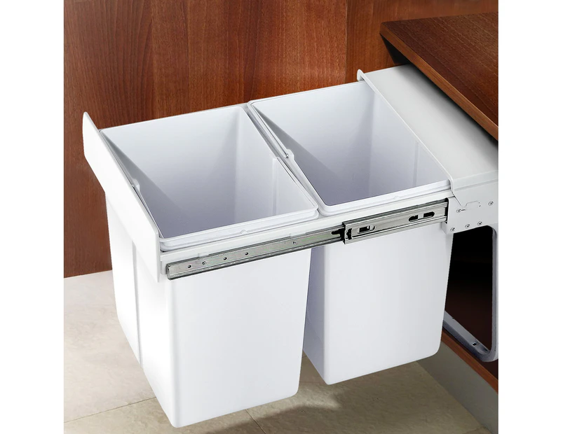 Dual Pull Out Bin 20L