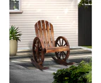 Gardeon Rocking Chairs Wooden Wagon Chair Outdoor Furniture Lounge Patio Garden