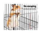 i.Pet Rabbit Cage 142cm Hutch 4 Level Bird Guinea Pig Ferret