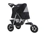 i.Pet Pet Stroller Dog Pram Large Cat Carrier Travel 3 Wheels Foldable Pushchair