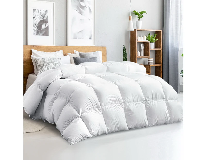 Giselle Bedding 500GSM Goose Down Feather Quilt Super King