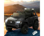 Kids Electric Ride On Car Toyota Tacoma Off Road Jeep Toy Cars Remote 12V Black