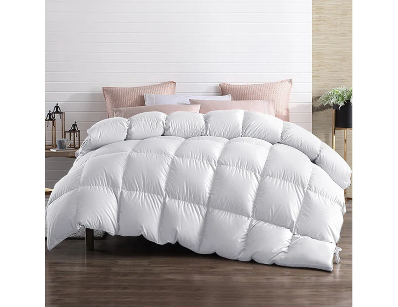 Giselle Bedding 700GSM Goose Down Feather Quilt Super King