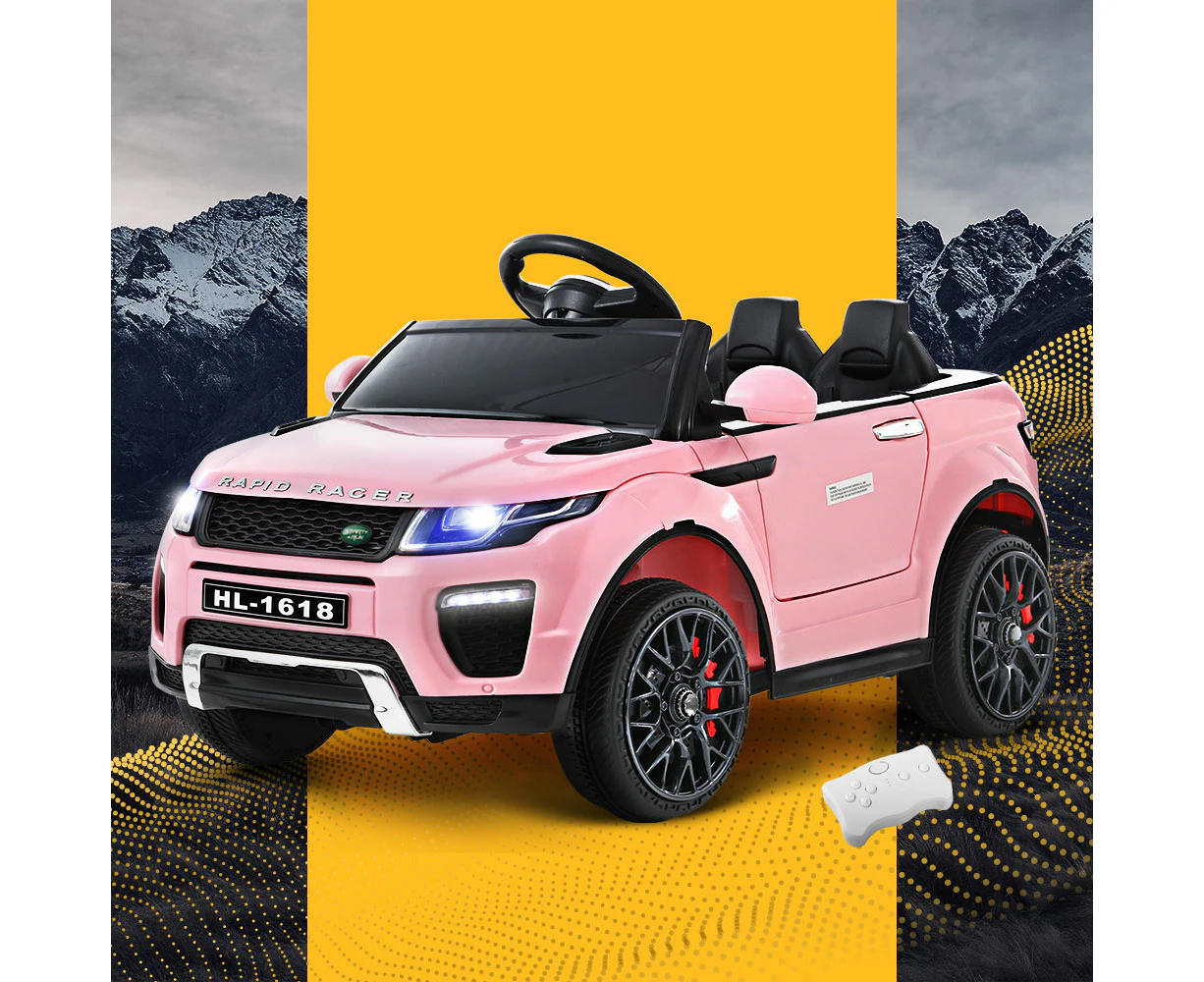 Rigo Kids Electric Ride On Car Range Rover-inspired Toy Cars Remote 12V Pink