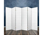 Artiss 6 Panel Room Divider Screen 261x179cm White