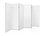 Artiss 6 Panel Room Divider Screen 261x179cm White