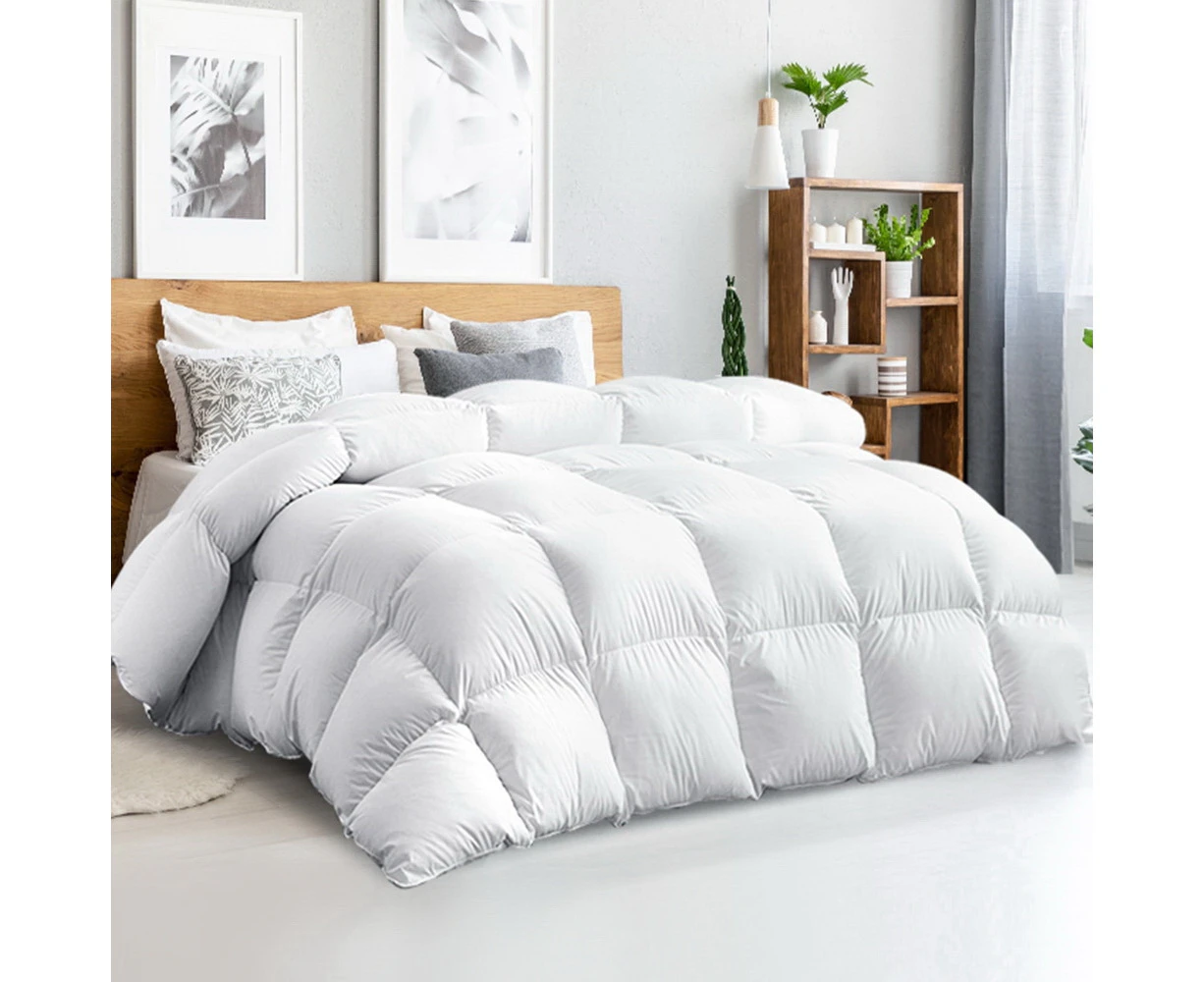 Giselle Bedding 500GSM Goose Down Feather Quilt Queen