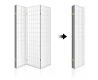 Artiss 6 Panel Room Divider Screen 261x179cm White