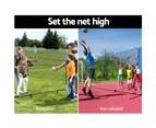 Everfit 3m Badminton Tennis Net Portable Volleyball Kit Adjustable Height