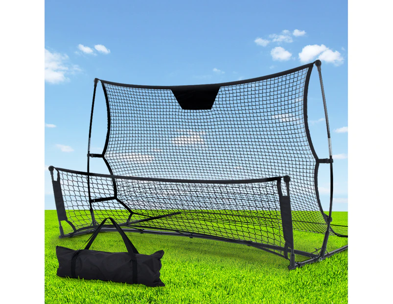 Everfit 2.1m Football Soccer Net Portable Goal Net Rebounder Sports Training