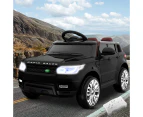 Rigo Kids Electric Ride On Car SUV Range Rover-inspired Cars Remote 12V Black