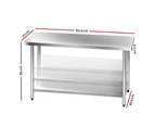 Cefito 1524x610mm Stainless Steel Kitchen Bench 304