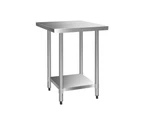 Cefito 760x760mm Stainless Steel Kitchen Bench 430