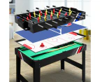 4-in-1 Games Table Soccer Foosball Pool Table Tennis Air Hockey Home Party Gift