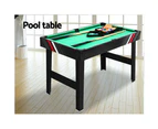 4-in-1 Games Table Soccer Foosball Pool Table Tennis Air Hockey Home Party Gift