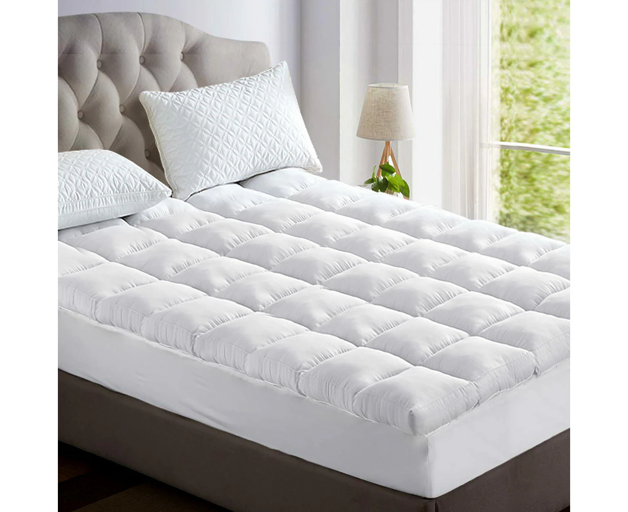 Giselle Bedding Mattress Topper Pillowtop Bamboo Queen