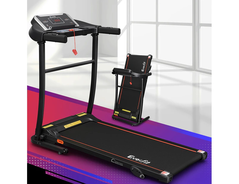 Everfit Treadmill Electric Home Gym Fitness Exercise Machine Incline 400mm