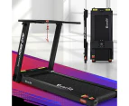 Everfit Treadmill Electric Home Gym Fitness Exercise Fully Foldable 420mm Black