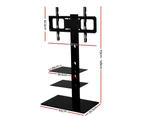 Artiss TV Stand Mount Bracket for 32"-70" LED LCD 3 Tiers Storage Floor Shelf