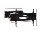 Artiss TV Wall Mount Bracket for 32"-80" LED LCD Full Motion Dual Strong Arms