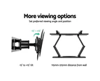 Artiss TV Wall Mount Bracket for 32"-80" LED LCD Full Motion Dual Strong Arms