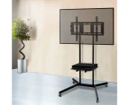 Artiss Mobile TV Stand for 32"-65" TVs Mount Bracket Portable Shelf Trolley Cart