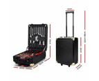 Giantz 816pcs Tool Kit Trolley Case Mechanics Box Toolbox Portable DIY Set