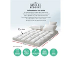 Giselle Bedding Mattress Topper Pillowtop Protector Pad King Single