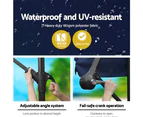 InstaHut 3m Outdoor Umbrella Cantilever Beach Garden Patio Navy