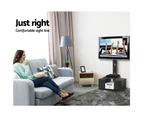 Artiss Floor TV Stand with Bracket Shelf Mount