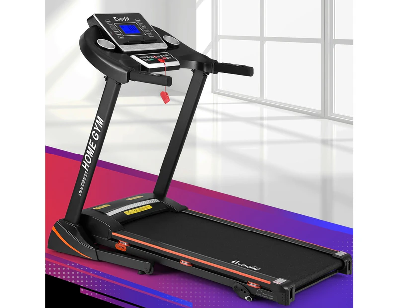 Everfit Treadmill Electric Home Gym Fitness Exercise Machine Hydraulic 420mm