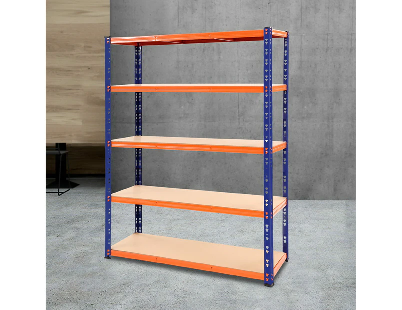 Giantz 1.8M Garage Shelving Warehouse Rack Pallet Racking Storage Shelve Blue