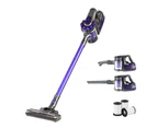 Devanti Handheld Vacuum Cleaner Cordless HEPA Filter Purple