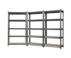 Giantz 3x1.5M Garage Shelving Warehouse Rack Pallet Racking Storage Charcoal