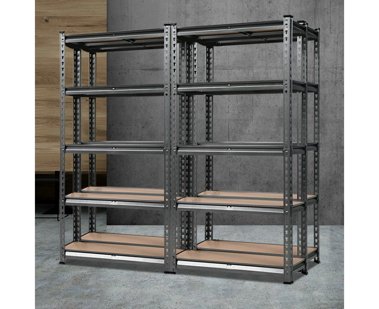 Giantz 4x1.5M Garage Shelving Warehouse Rack Pallet Racking Storage Charcoal